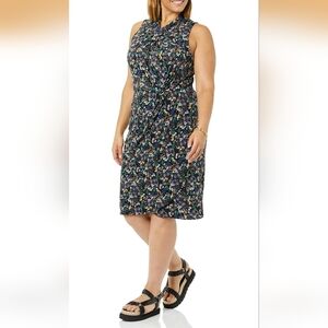 Floral Print Sleeveless Dress